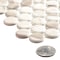 Andova Tiles SAMPLE Dexo 1 x 1 Glass Penny Round Mosaic Wall  Floor Tile SAM-ANDDEX332 - alternate 5